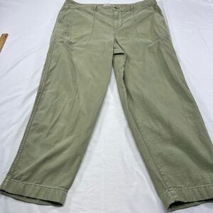 J. Crew Olive Boot Cut Pants